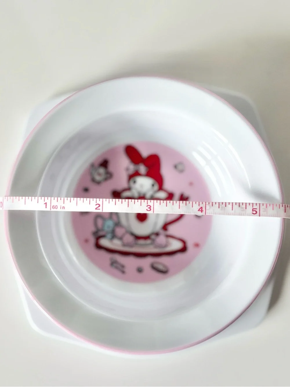 My Melody Kawaii Pet Food Bowl Water Bowl Dog Bowl Cat Bowl NWT Japan Exclusive